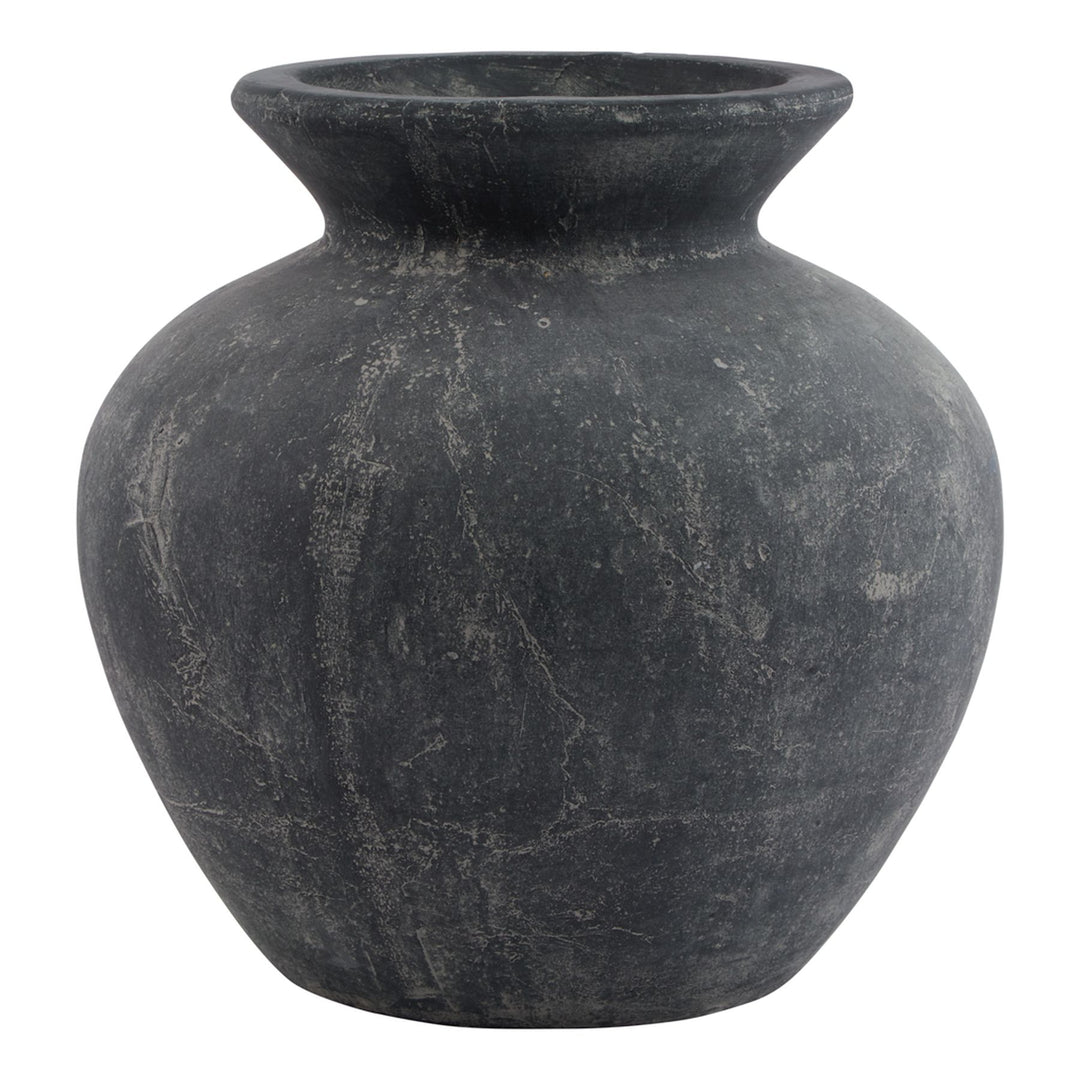 Coastal Minimalist: Amalfi Grey Vase