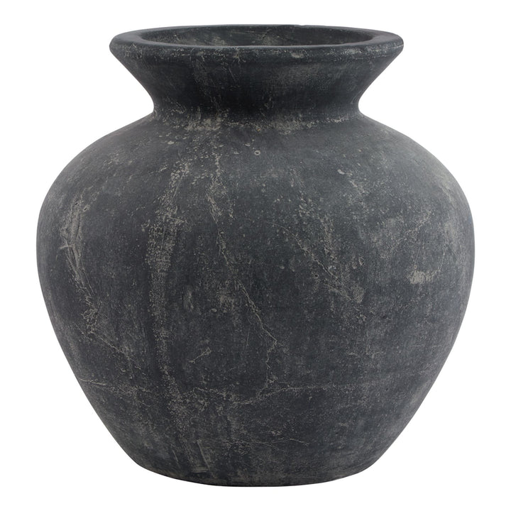 Coastal Minimalist: Amalfi Grey Vase