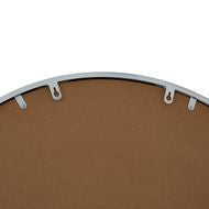 Large White Arched Window Style Mirror