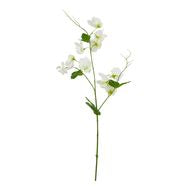 Natural Garden Collection White Sweetpea Decorative Flower