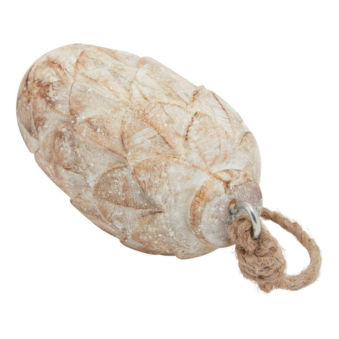 Antique-White-Wash-Pine-Cone-Bauble