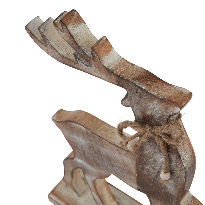 White-Wash-Collection-Wooden-Reindeer-Decoration