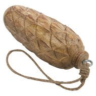 Large Wooden Pinecone Bauble