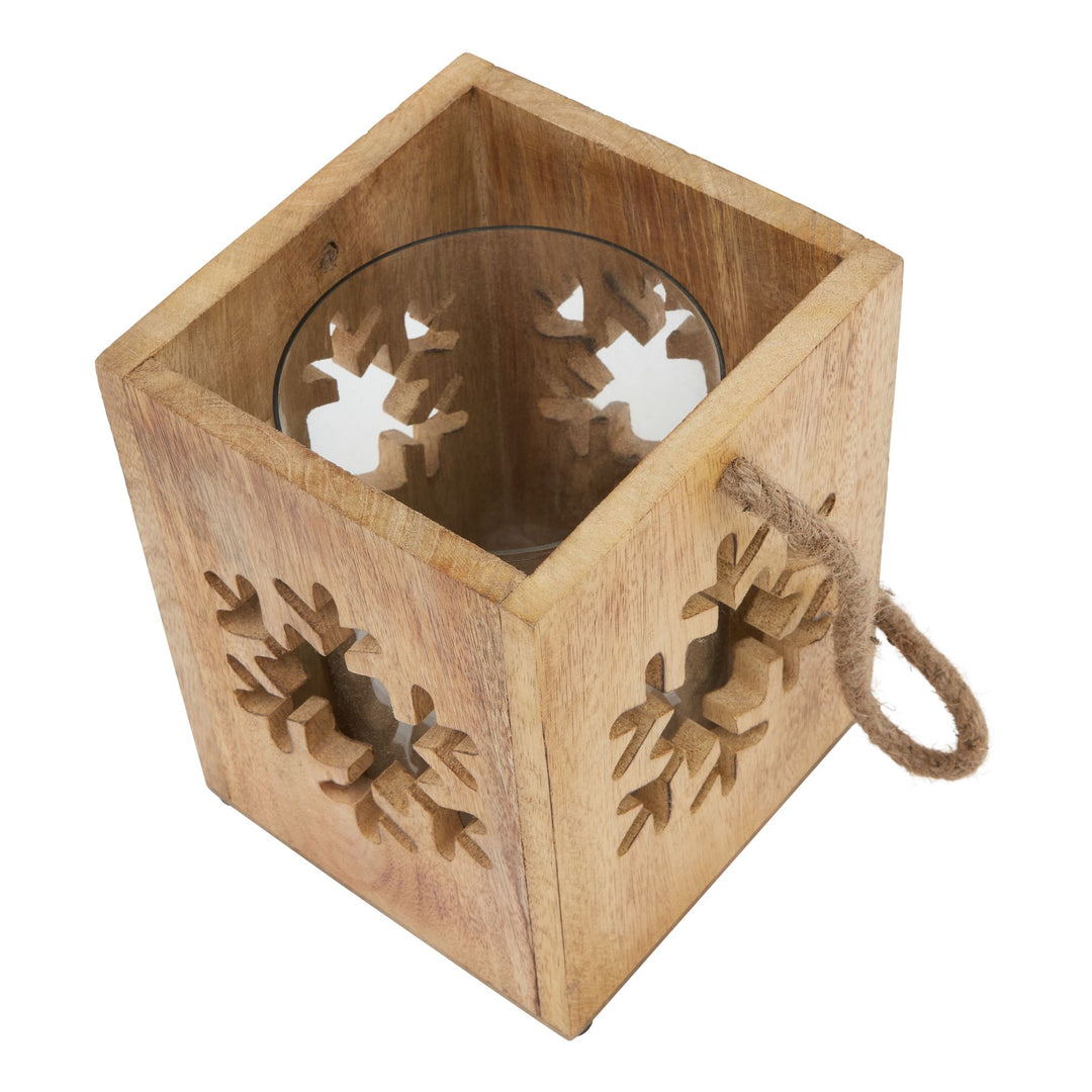 Nordic Snowflake Tealight Holder
