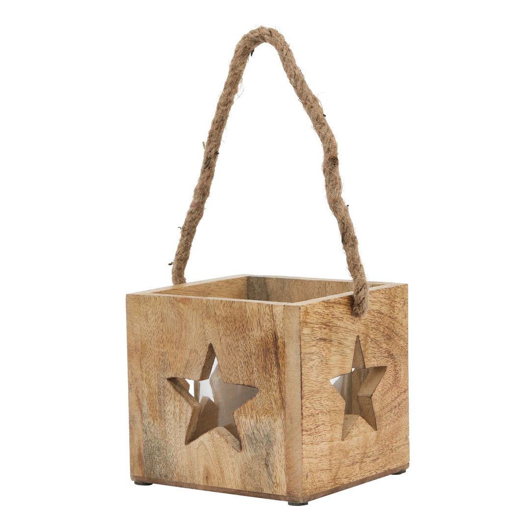 Natural-Wooden-Star-Tealight-Candle-Holder