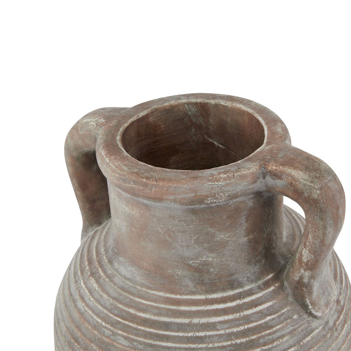 Siena Large Brown Amphora Decorative Pot