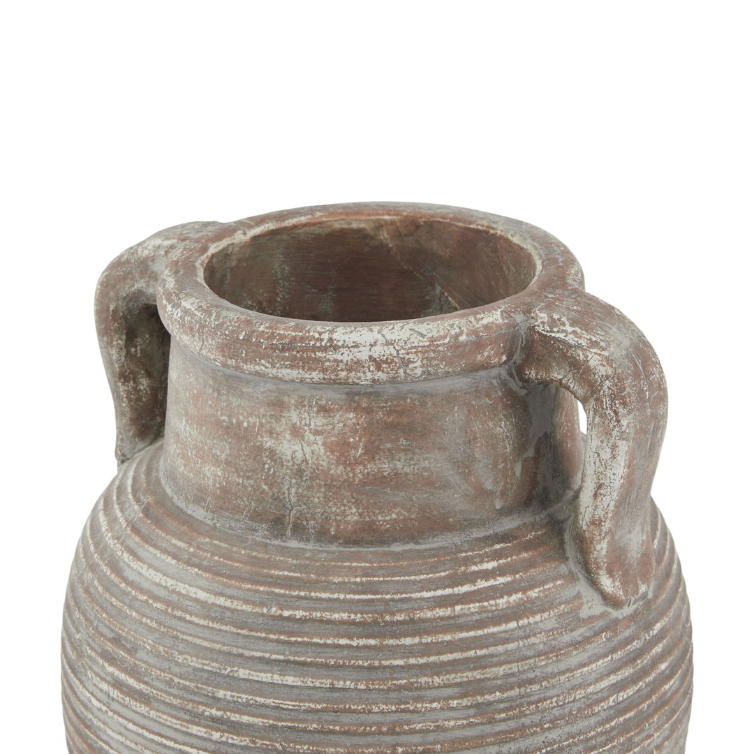 Siena Brown Amphora Decorative Pot