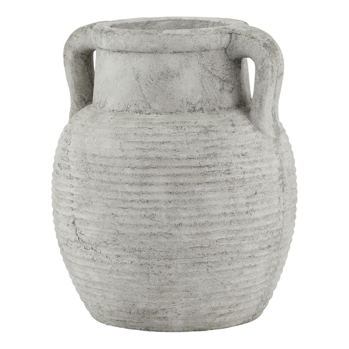A Vessel of History: Athena Stone Amphora Pot