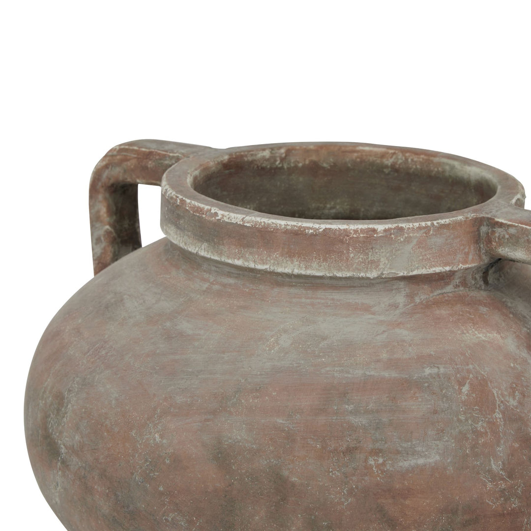 Siena Brown Large Pelike Decorative Pot