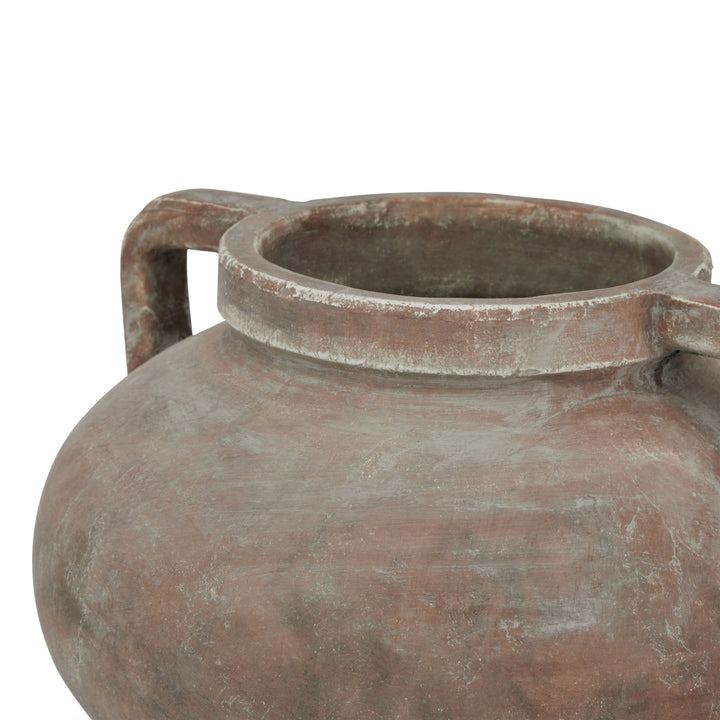 Siena Brown Large Pelike Decorative Pot