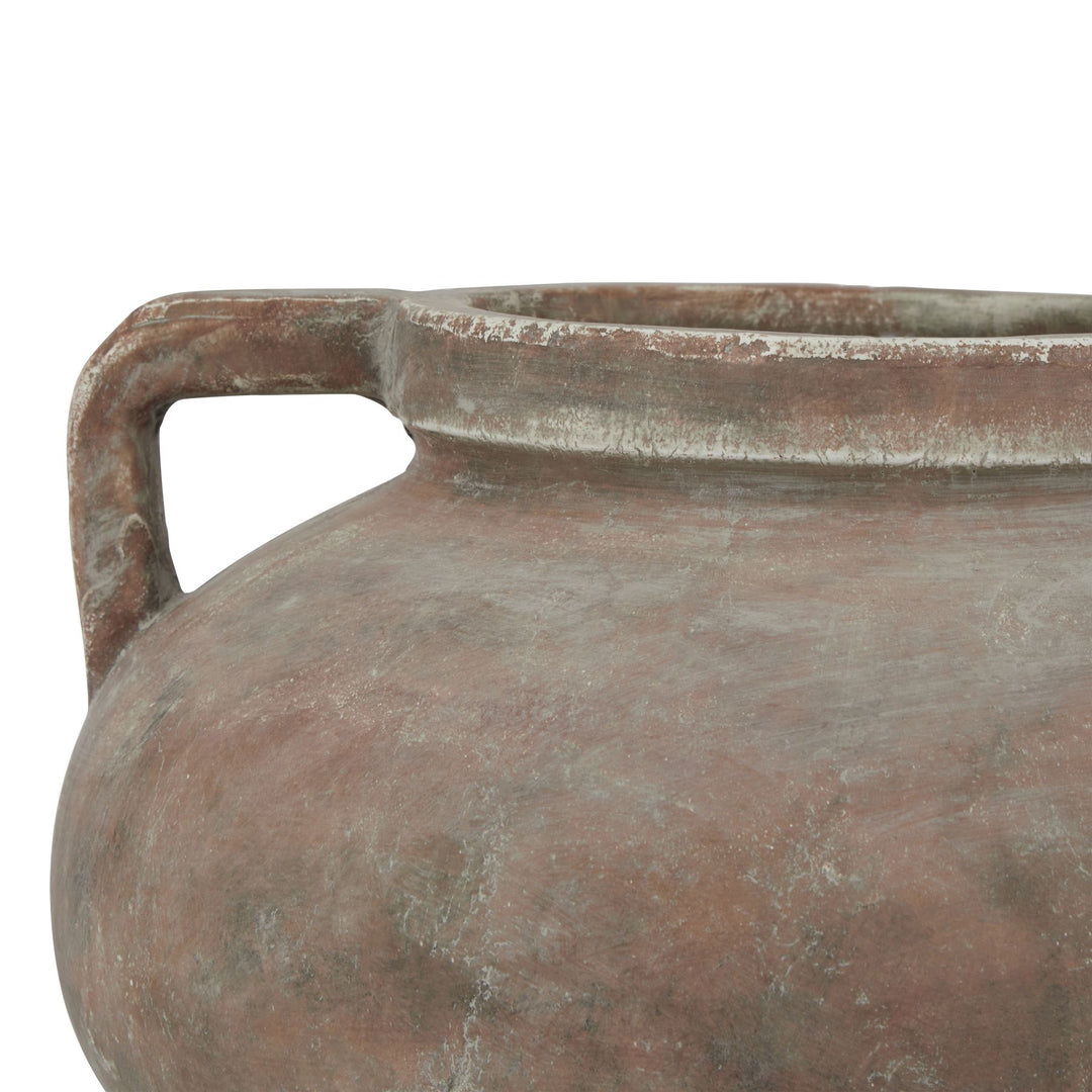 Siena Brown Large Pelike Decorative Pot