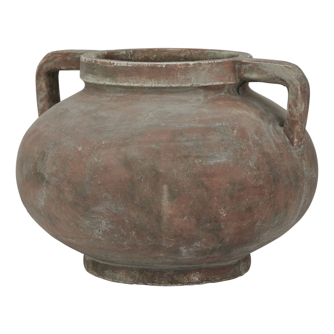 Siena Brown Large Pelike Decorative Pot