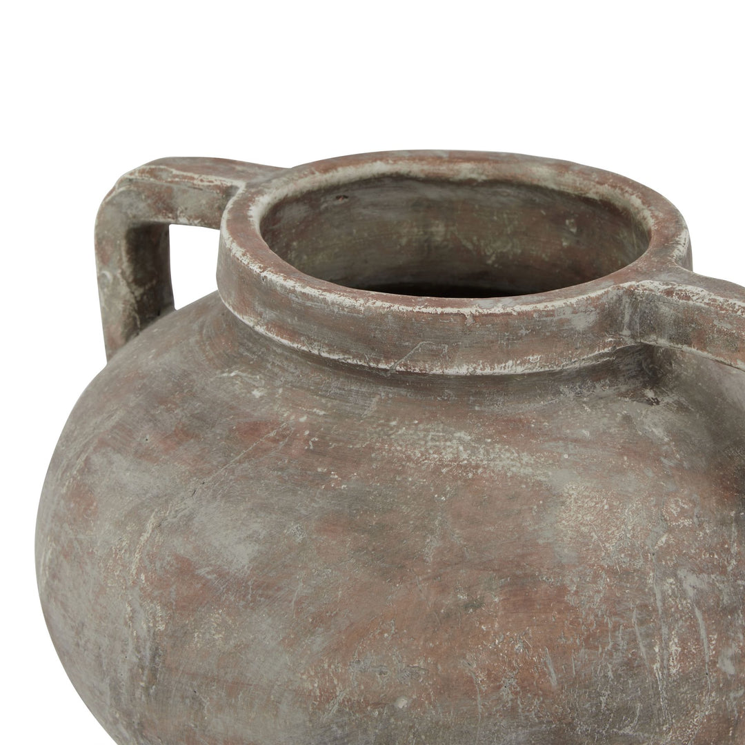 Siena Brown Pelike Decorative Pot