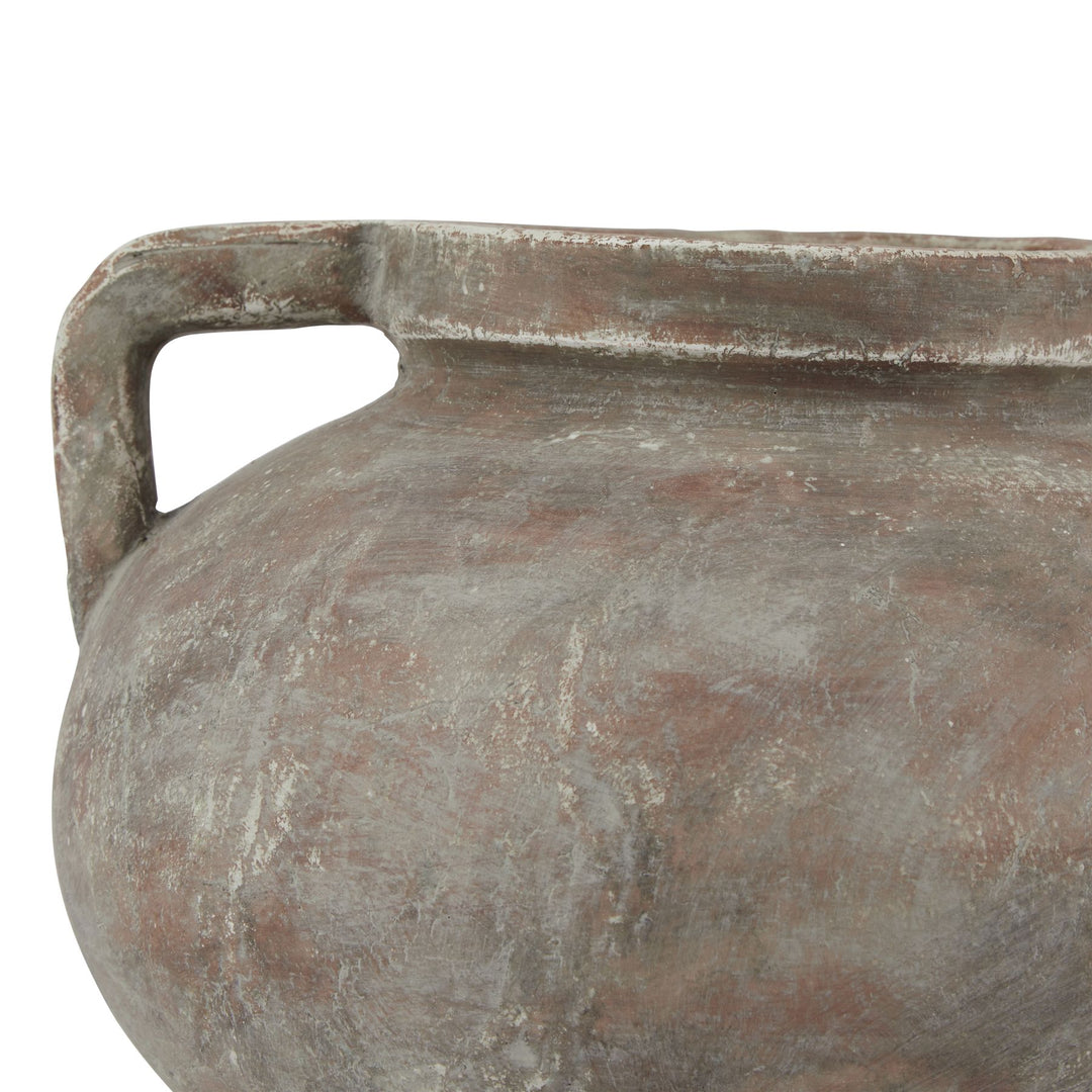 Siena Brown Pelike Decorative Pot