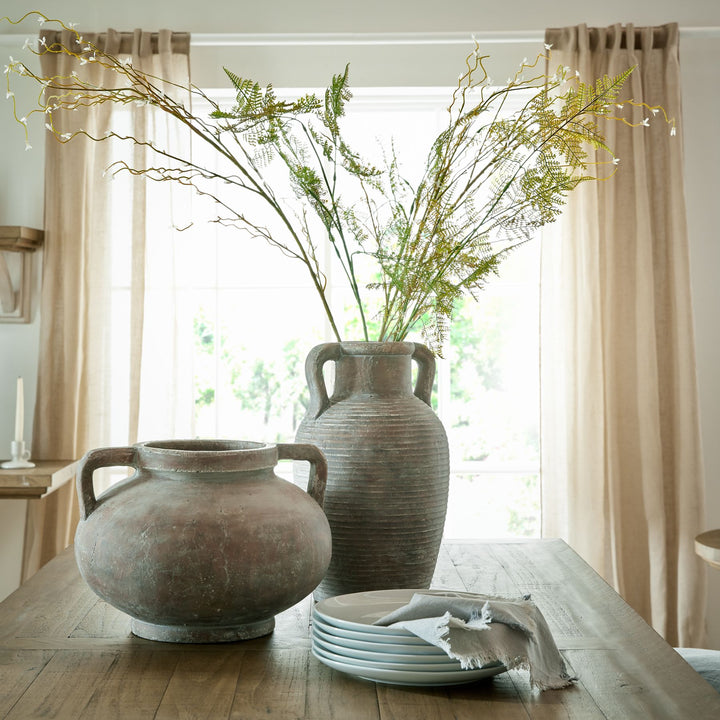 Siena Brown Pelike Decorative Pot