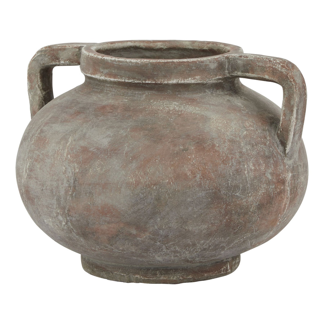 Siena Brown Pelike Decorative Pot