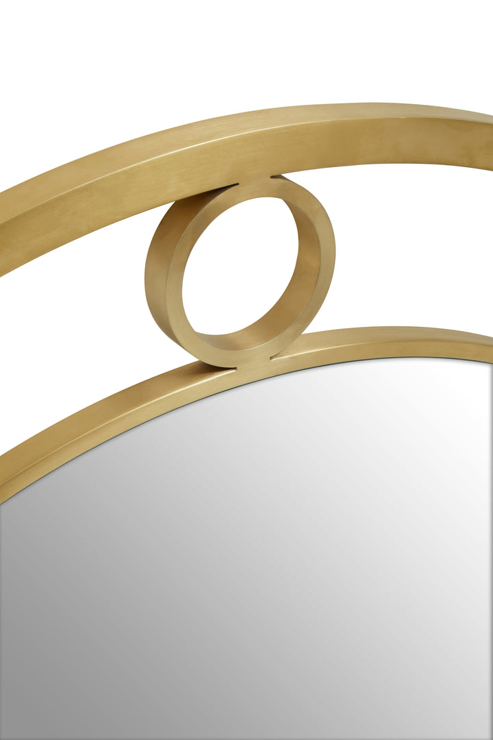Serrano Wall Mirror with Contemporary Wood Frame