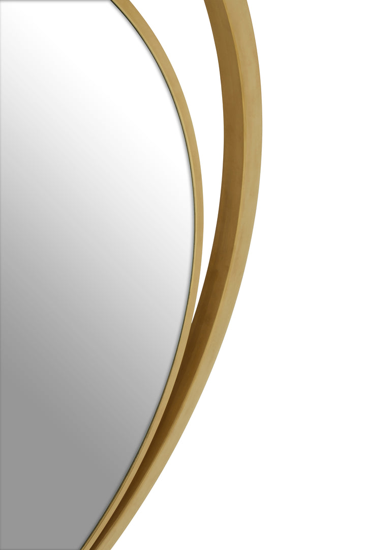 Serrano Wall Mirror with Contemporary Wood Frame