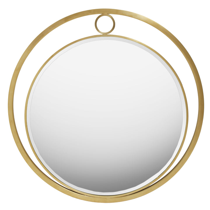 Serrano Wall Mirror with Contemporary Wood Frame