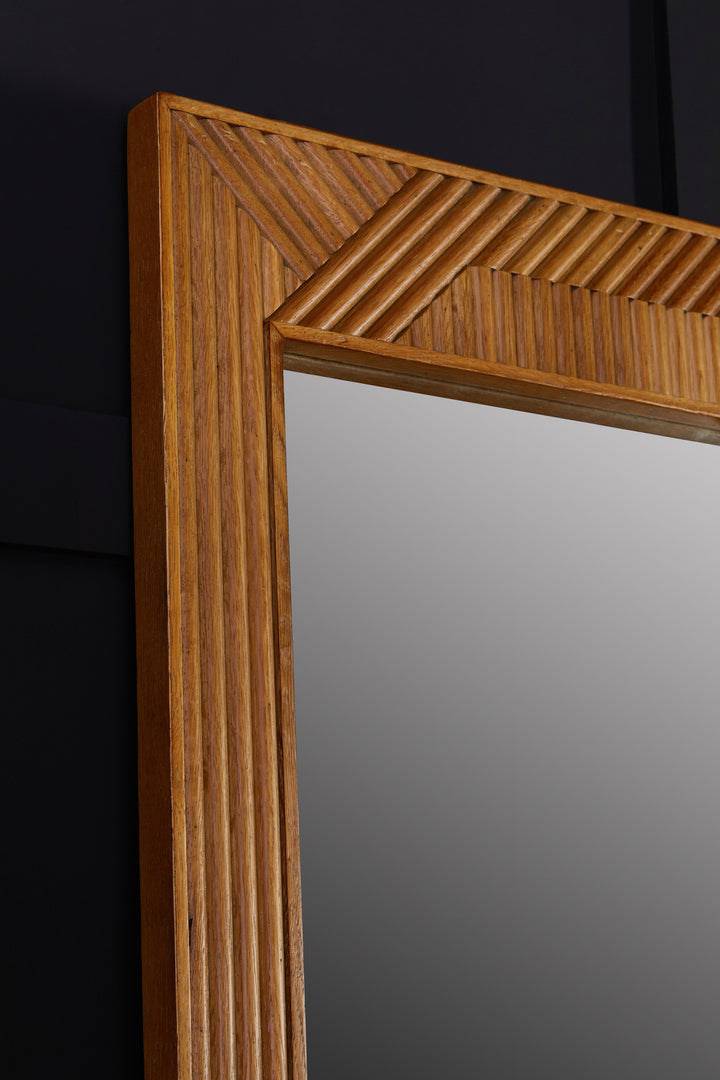 Jakara Natural Floor Mirror
