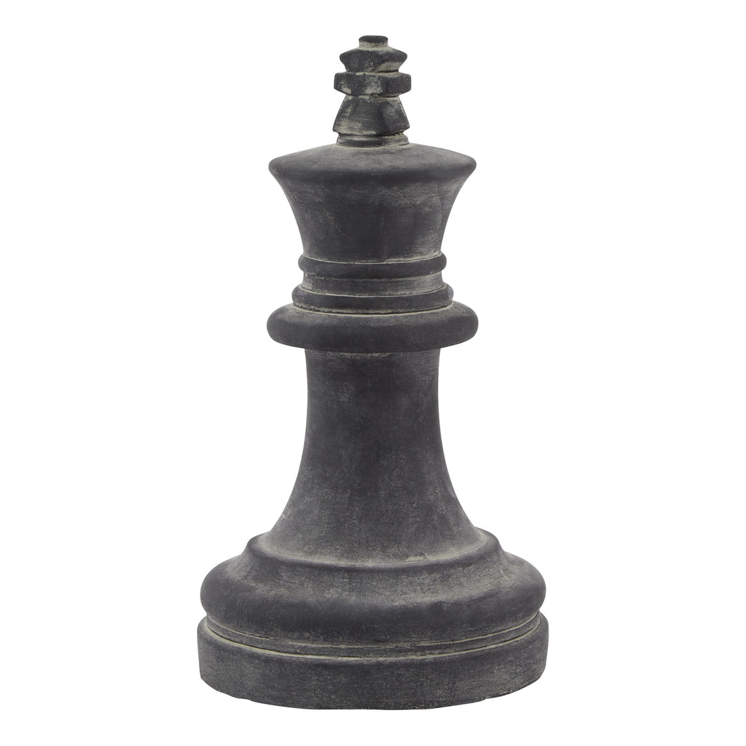 Amalfi-Grey-King-Chess-Piece