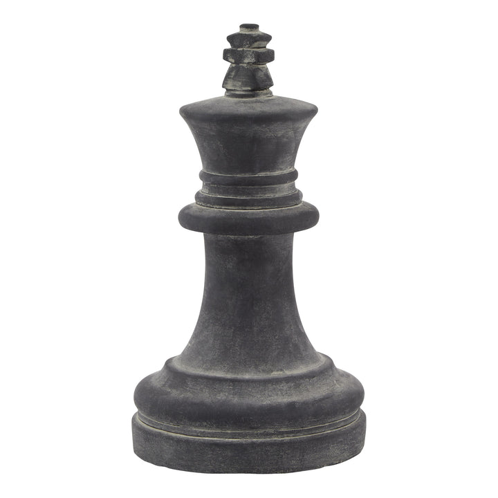 Amalfi-Grey-King-Chess-Piece