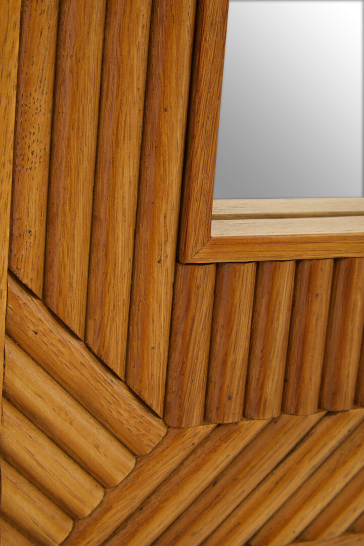 Tunbridge Natural Floor-Standing Mirror – Full Length Mirror