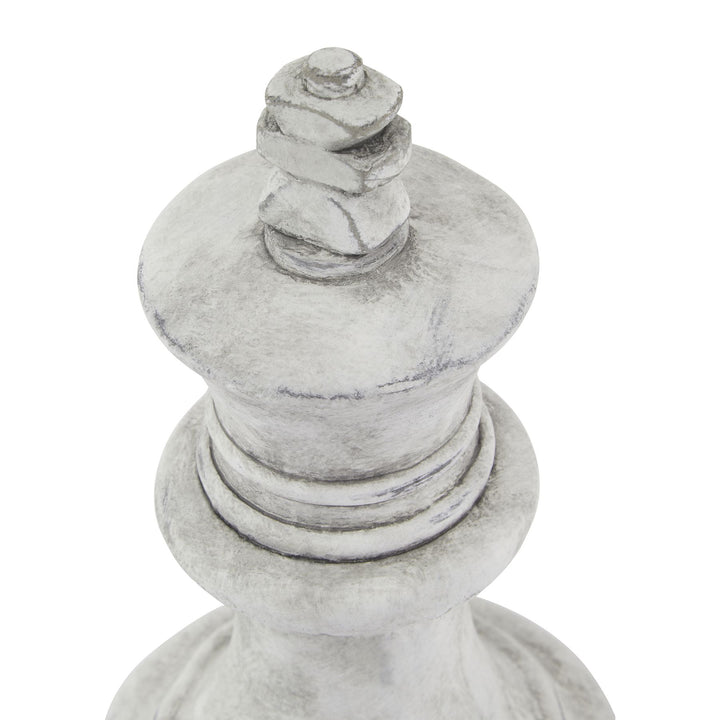The Regal Piece: Athena Stone King Chess Piece