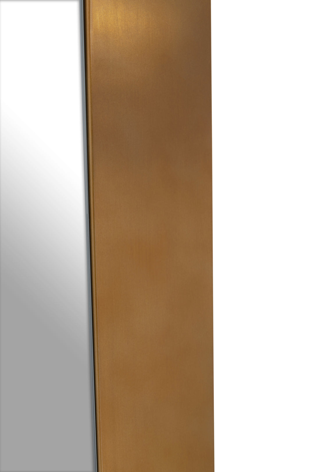 Grenoble Rectangular Wall Mirror with Gold Finish Frame