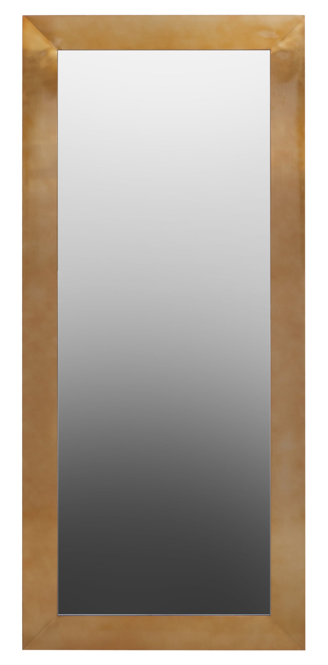Grenoble Rectangular Wall Mirror with Gold Finish Frame