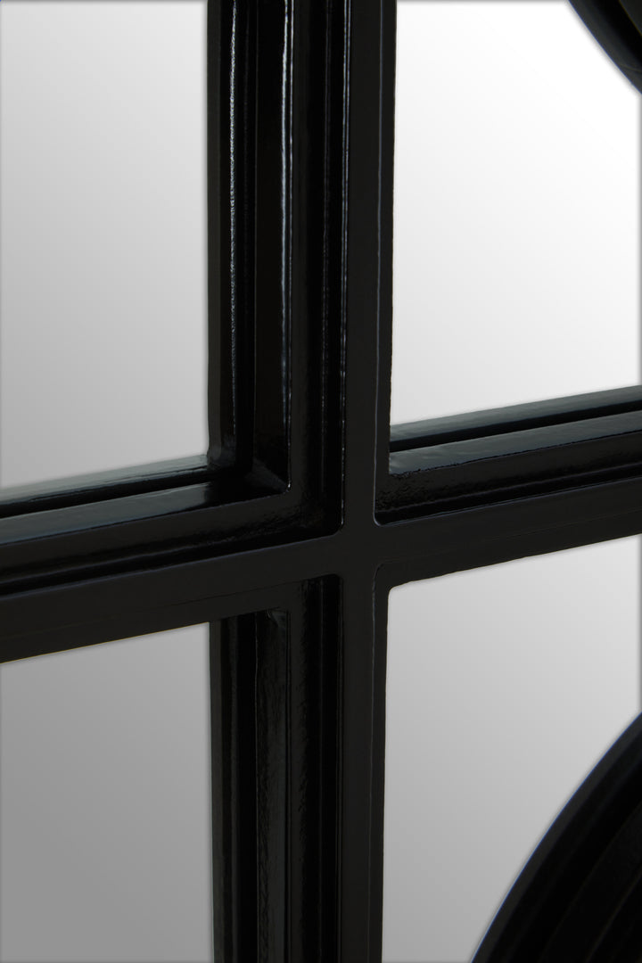 Telese Black Decorative Wall Mirror