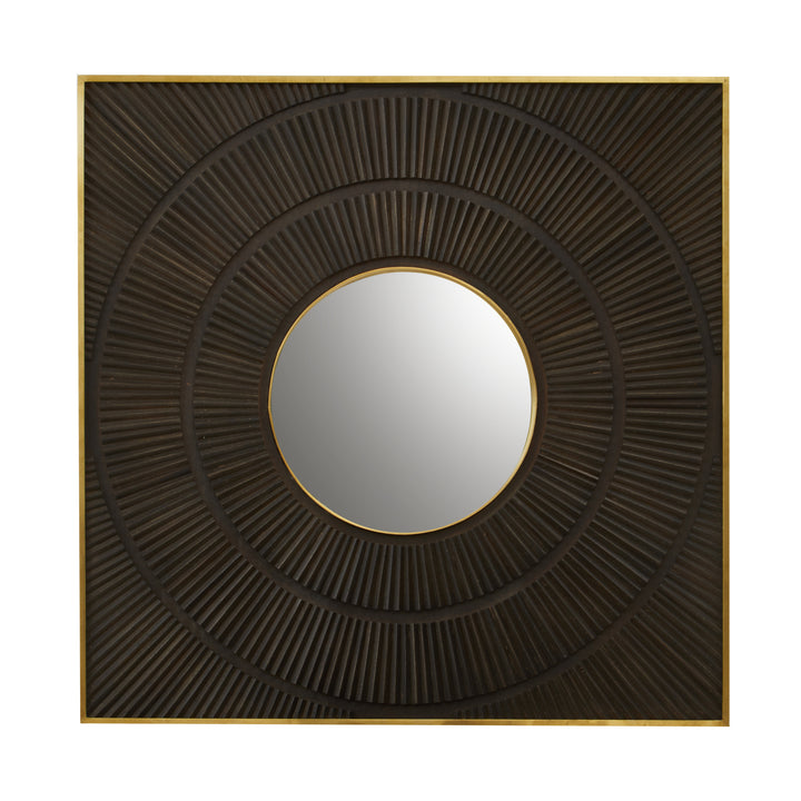 Sadri Wall Mirror with Mango Wood Frame