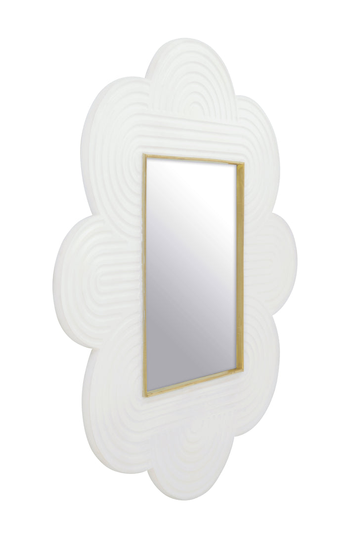 Saras Wall Mirror with Decorative Detailing