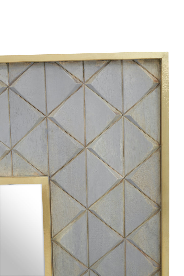 Siro Wall Mirror with Sleek Contemporary Frame