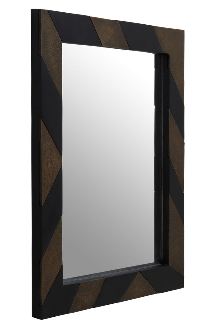 Beaconsfield Black & Gold Wall Mirror – Luxury Decorative Wall Mirror
