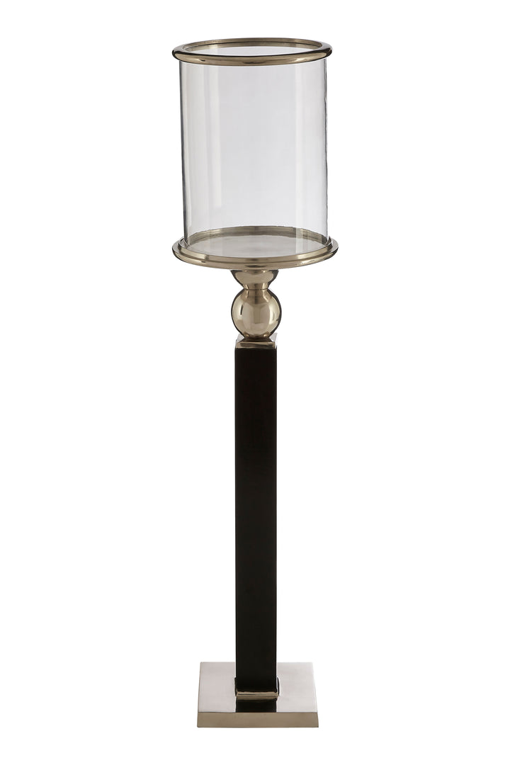 Kensington Townhouse Candle Holder – Large, in Black Finish