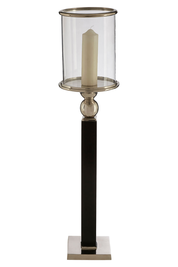 Kensington Townhouse Candle Holder – Large, in Black Finish
