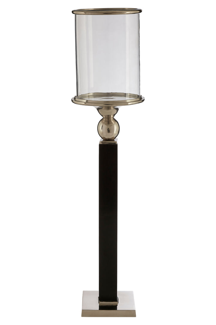 Kensington Townhouse Candle Holder – Large, in Black Finish