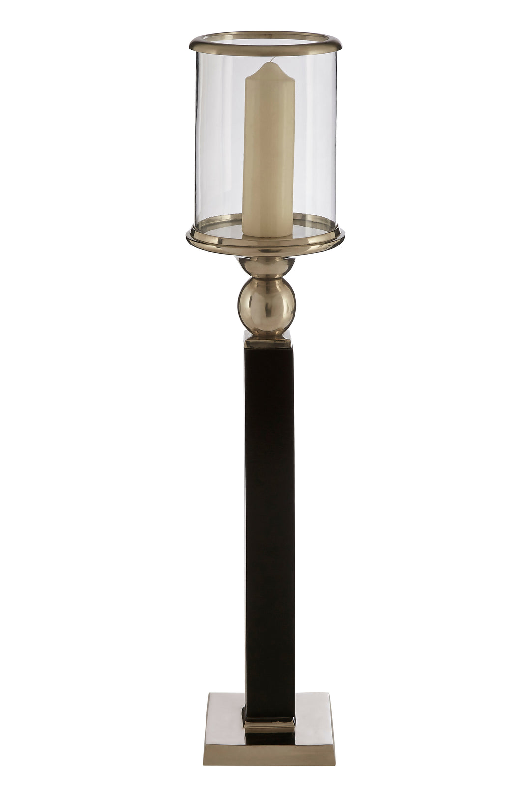 Kensington Townhouse Candle Holder – Small, in Black Finish