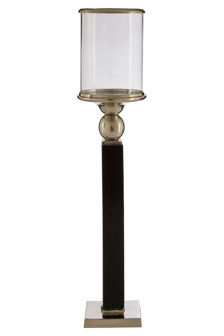 Kensington Townhouse Candle Holder – Small, in Black Finish
