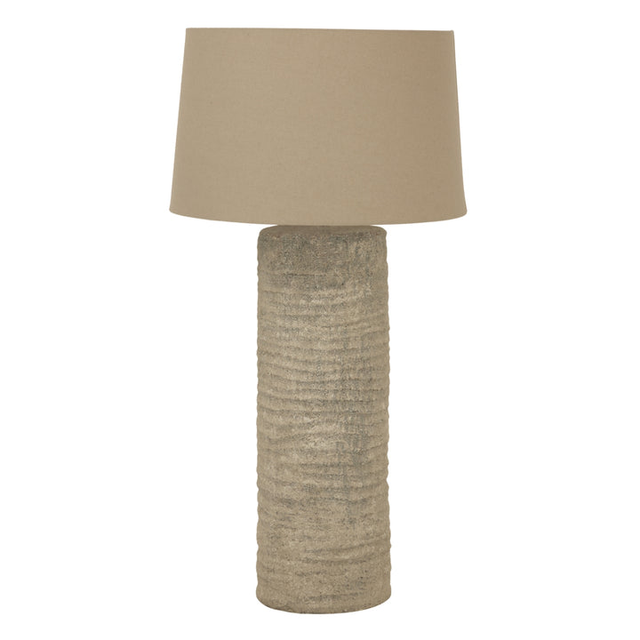 Tall Tuscan Grey Decorative Lamp