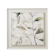 Dolce Dapple Leaf Framed Canvas Painting