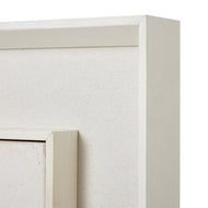 Dolce Dapple Leaf Framed Canvas Painting