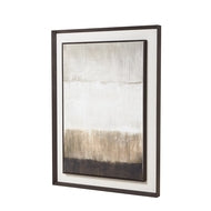 Extra Large Moderno Linen Painting in Frame