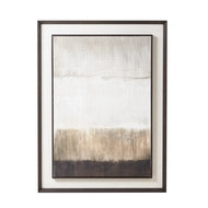 Extra Large Moderno Linen Painting in Frame