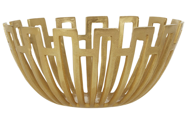 Shore Decorative Bowl – Gold Finish (Large)