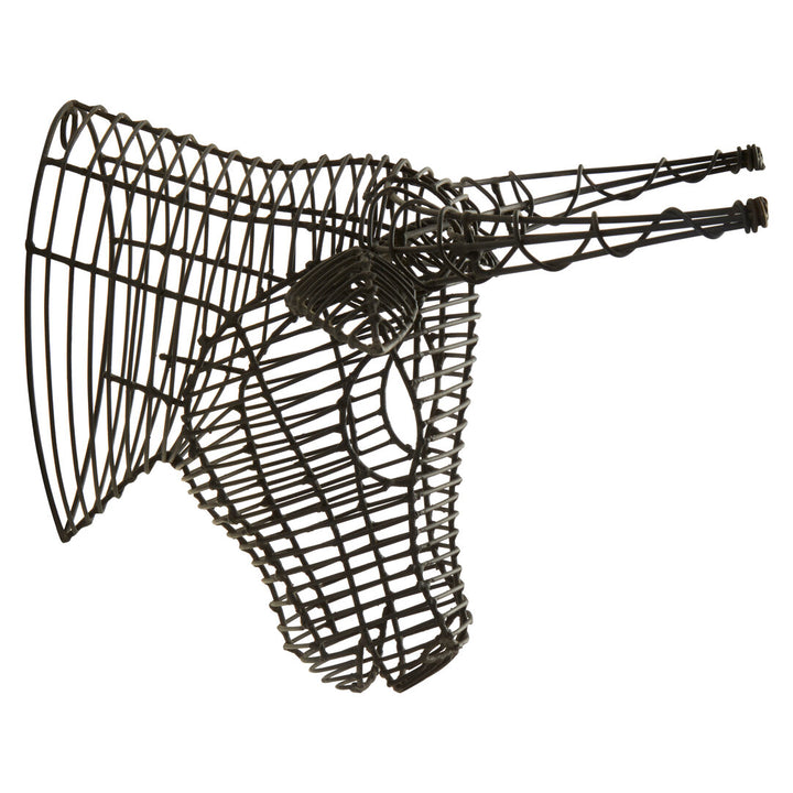 Oasis Buffalo Head – Black Finish