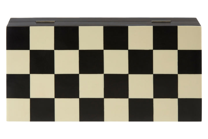 Churchill Black & White Foldable Chess Set
