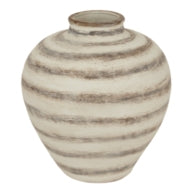 Ravello Large Striped Amfora Vase