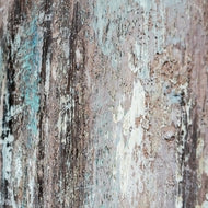Traverse Hand-Painted Canvas Wall Art in Frame